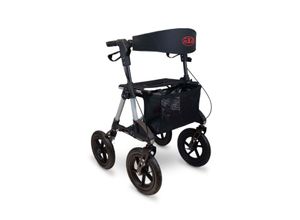 5901571465630 - Alu Outdoor Rollator AT51031 inkl Gehstockhalter