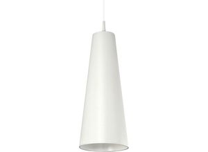 5901602322574 - Hänge Lampe Wohn Ess Zimmer Tisch Beleuchtung Textil Decken Pendel Leuchte weiß Spotlight 1117102