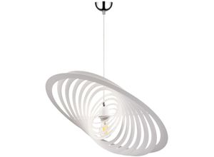5901602347010 - Spot-light - Pendel Leuchte Metall Ringe weiß Decken Beleuchtung Hänge Lampe verstellbar Spotlight 1873102