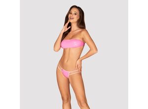 5901688228746 - BH plus Slip „Lollypopy“ in Candy-Pink-Latexoptik