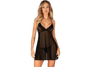 5901688251904 - Babydoll plus String „Latinesa“ in zarter Transparenz