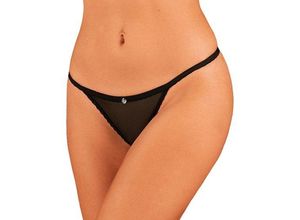 5901688252864 - String ouvert „Celia Noir“ aus feinem Stretchtüll