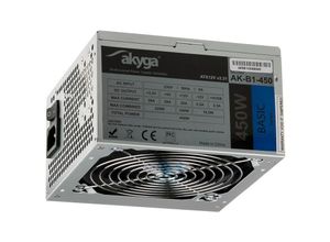 5901720130327 - Akytec - Akyga AK-B1-450 Netzteil 450 w 20+4 Pin atx atx Grau - Black