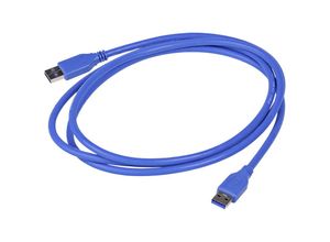 5901720132086 - Akyga USB-Kabel USB-A Stecker USB-A Stecker 180 m Blau AK-USB-14