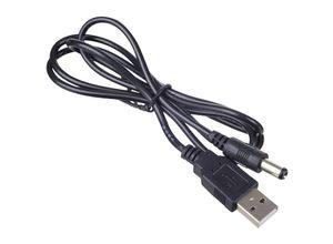 5901720136213 - AK-DC-04 - USB power cable - USB to DC jack 55 x 25 mm - 80 cm 5901720136213 - AK-DC-04 - USB power cable - USB to DC jack 55 x 25 mm - 80 cm