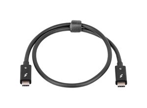 5901720136749 - USB-Kabel Thunderbolt Stecker Thunderbolt Stecker 50 cm Schwarz AK-USB-33 - Akyga