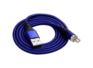 5901720139122 - Akyga - USB-Kabel usb-a Stecker USB-Micro-B Stecker 10 m Blau AK-USB-47