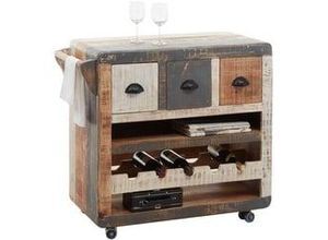 5901730811193 - Servierwagen aus Mangoholz