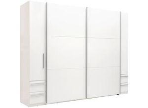 5901738043510 - Schwebetürenschrank Bordo in Weiß