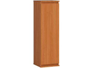 5901738167742 - Abamihome - Schaufenster Schrank an der Wand hängen 30 cm Matte System ohne Griff   Erle 3 Regale 1 Türen1