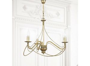 5901738884717 - Emibig Lighting - Emibig tori Mehrarmiger Kronleuchter in Gold 3x E14