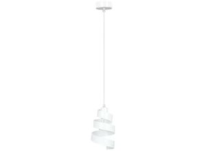 5901738888005 - Emibig Lighting - Emibig saga Weiße schmale Pendel-Deckenleuchte 1x E27