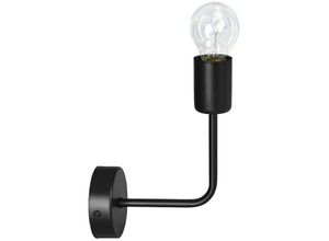 5901738888791 - Emibig Lighting - Emibig diesel Schwarze Wandlampe 1x E27