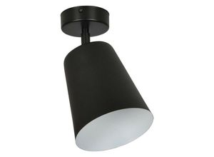 5901738890954 - Emibig Lighting - Emibig prism Schwarz Weiß Einzelstrahler 1x E27