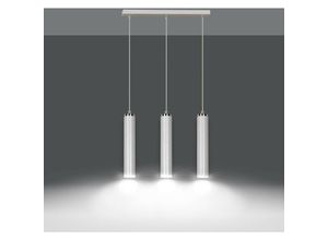 5901738893207 - Emibig Lighting - Emibig luna Weiße Balken-Pendel-Deckenleuchte 3x GU10