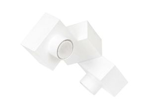 5901738894914 - Emibig Lighting - Emibig optix Weißes abgewinkeltes Aufbau-Downlight 2x GU10