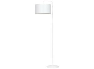 5901738896383 - Emibig Lighting - Emibig trapo Weiße Stehlampe mit Schirm mit weißen Stoffschirmen 1x E27