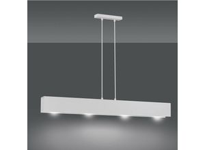 5901738898578 - Emibig Lighting - Emibig gentor Weiße Balken-Pendel-Deckenleuchte 4x E27