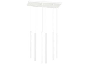 5901738899766 - Emibig Lighting - Emibig selter Weiße Cluster-Pendel-Deckenleuchte 6x G9