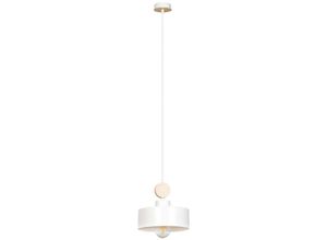 5901738899834 - Emibig Lighting - Emibig tuniso Weiße schmale Pendel-Deckenleuchte 1x E27