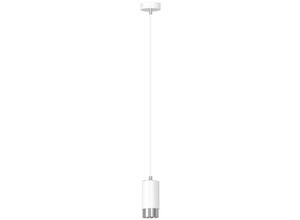 5901738901278 - Emibig Lighting - Emibig fumiko Weiß Chrom Slim Pendelleuchte 1x GU10