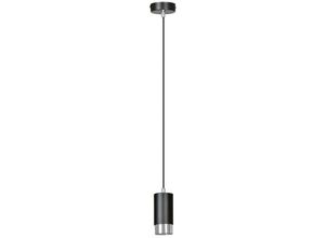 5901738901292 - Emibig Lighting - Emibig fumiko Schwarz Chrom Slim Pendelleuchte 1x GU10