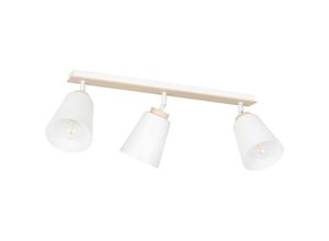 5901738916296 - Emibig Lighting - Emibig atlas Weiße Deckenstrahlerleiste 3x E27