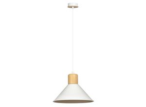 5901738919907 - Emibig Lighting - Emibig rowen Weiße Kuppel-Pendel-Deckenleuchte 1x E27