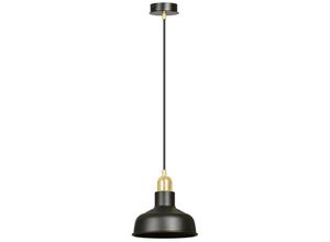 5901738919921 - Emibig Lighting - Emibig ibor Schwarze Kuppel-Pendel-Deckenleuchte 1x E27