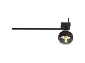 5901738922624 - Emibig Lighting - Emibig imago Schwarze LargeGlobe-Deckenleuchte mit klaren schwarzen Glasschirmen 1x E14