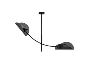 5901738923676 - Deckenlampe Gladio schwarz zweiflammig