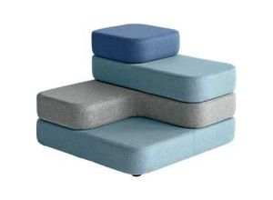 5901747083378 - Sitzsystem TAPA Square Stoff modular mit Drehmechanismus B 900 x T 900 x H 620 mm blau blau 5901747083378 - Sitzsystem TAPA Square Stoff modular mit Drehmechanismus B 900 x T 900 x H 620 mm blau blau