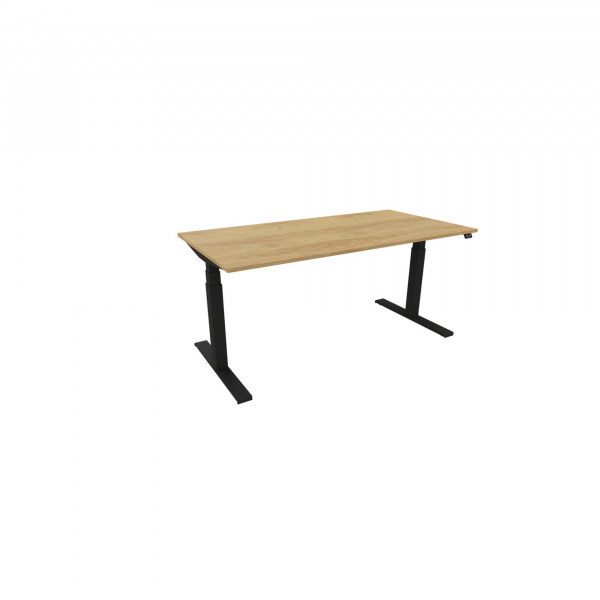 5901747098396 - Schreibtisch eModel 30 810073370 elektrisch höhenverstellbar 65-131cm (H) 160x80cm (BxT) rechteckig hickory   schwarz 5901