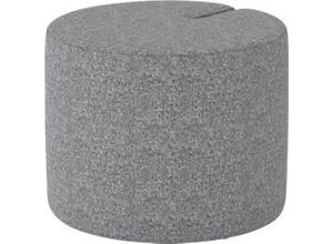 5901747148282 - NowyStyl Sitzpouf TriPly S modular Silvertex-Stoff ø 55 cm grau