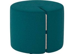 5901747148299 - NowyStyl Sitzpouf TriPly S modular Silvertex-Stoff ø 55 cm petrol