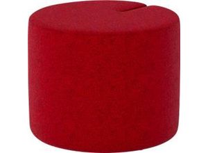 5901747148312 - NowyStyl Sitzpouf TriPly S modular Silvertex-Stoff ø 55 cm rot