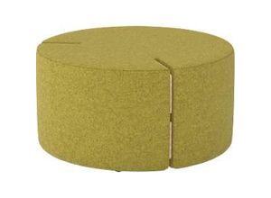 5901747148367 - NowyStyl Sitzpouf TriPly M modular Silvertex-Stoff ø 85 cm gelb