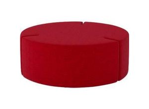 5901747148435 - NowyStyl Sitzpouf TriPly L modular Silvertex-Stoff ø 115 cm rot