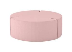 5901747148541 - NowyStyl Sitzpouf TriPly L modular Silvertex-Stoff ø 115 cm rosa