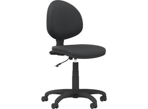 5901747228694 - Bürostuhl Smart ohne Armlehnen mit Permanentkontaktmechanik schwarz kaiserkraft