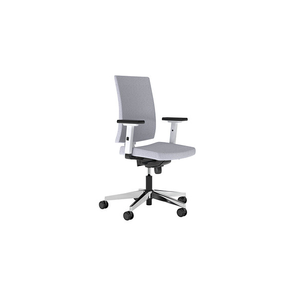 5901747575545 - Bürostuhl Navigo weiß   weiß mit Armlehnen bis 110kg 5901747575545 Nowy Styl