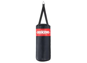 5901761740073 - SOGO Sport robuster Boxsack gefüllt Sandsack Punching Bag Boxen MMA Kickboxen Karate Fitness exklusiv Metalldreick zum Aufhängen Gr L (13kg)