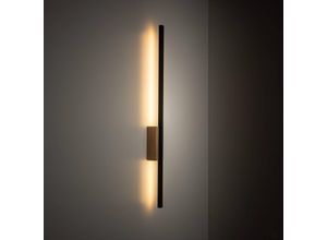 5901780560195 - LED-Wandleuchte Flash schwarz kiefer Höhe 79 cm 1-flammig