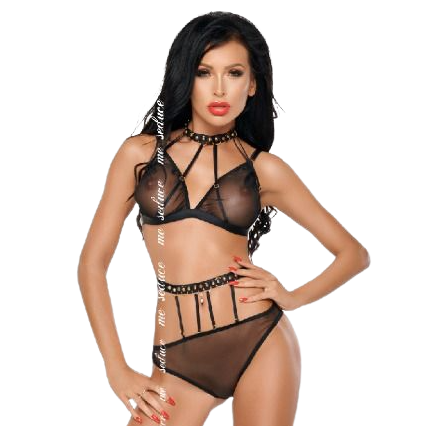 5901854516240 - ME-SEDUCE - DOTTY SET ZWEI STÜCK SCHWARZ S M