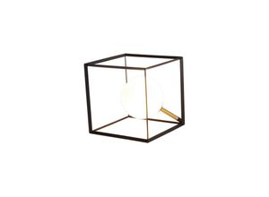 5901940400484 - WEERT 1 TISCHLAMPE SCHWARZGOLD 20x20x20