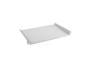 5901969403886 - AK-1008-S 19 Fixed Shelf 1U 483x315mm Max Load Capacity up to 25Kg Grey RAL7035