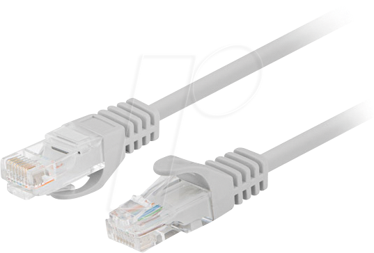 5901969404432 - LBG 510CC0150S - Patchkabel RJ45 Cat5e UTP 15 m grau
