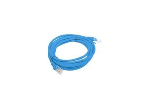 5901969404555 - Pcu5 - 10 b 0300 cc Netzwerkkabel Cat5E utp 3 m Farbe blau - Lanberg