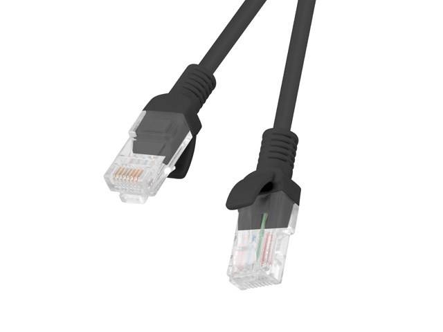 5901969406924 - LANBERG PATCHCORD CAT6 UTP 2M SCHWARZ FLUKE ZERTIFIKAT