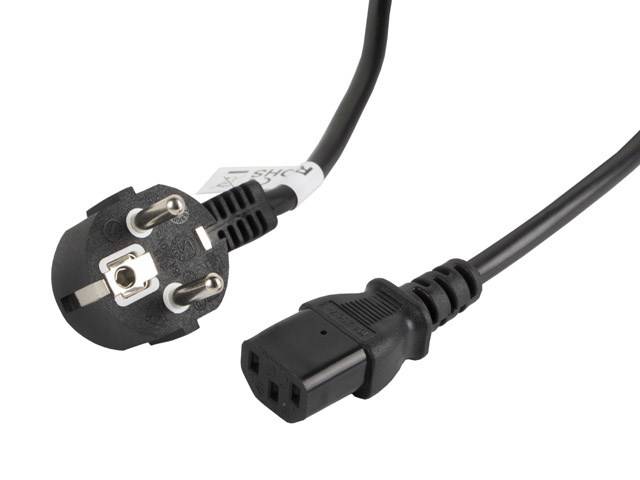 5901969409758 - LANBERG CEE 7 7->IEC 320 C13 3M VDE SCHWARZES STROMKABEL 5901969409758 - LANBERG CEE 7 7->IEC 320 C13 3M VDE SCHWARZES STROMKABEL